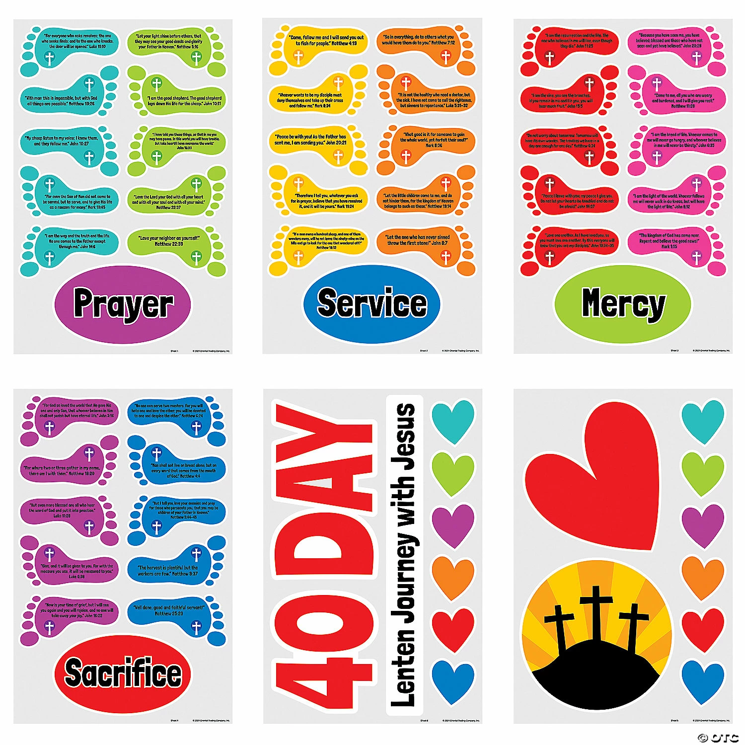Top 10 ⌛ 40 Day Lenten Journey with Jesus Bulletin Board Set 😉 4 Top 10 ⌛ 40 Day Lenten Journey with Jesus Bulletin Board Set 😉 - Image 2