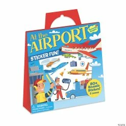 Best Sale ๐ At The Airport Reusable Sticker Tote ๐