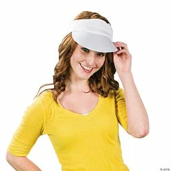 Flash Sale 🎉 Bulk DIY White Cotton Visors - 48 Pc. 🌟 8 Flash Sale 🎉 Bulk DIY White Cotton Visors - 48 Pc. 🌟 -Easter Teaching Supplies & Stationery Store bulk diy white cotton visors 48 pc 13610762 a01