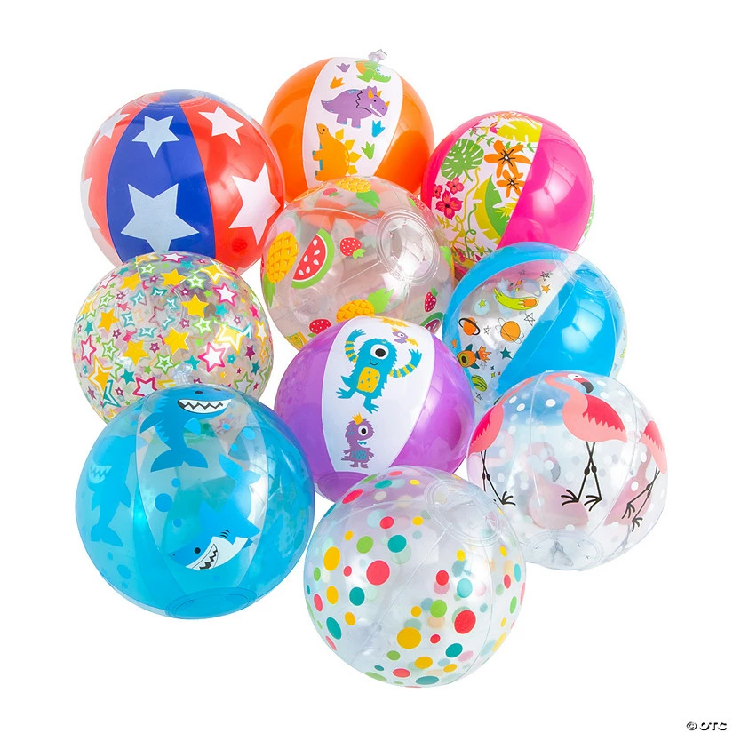 Best deal 😀 Bulk Inflatable 5" Mega Mini Beach Ball Assortment - 100 Pc. ❤️ 3 Best deal 😀 Bulk Inflatable 5" Mega Mini Beach Ball Assortment - 100 Pc. ❤️