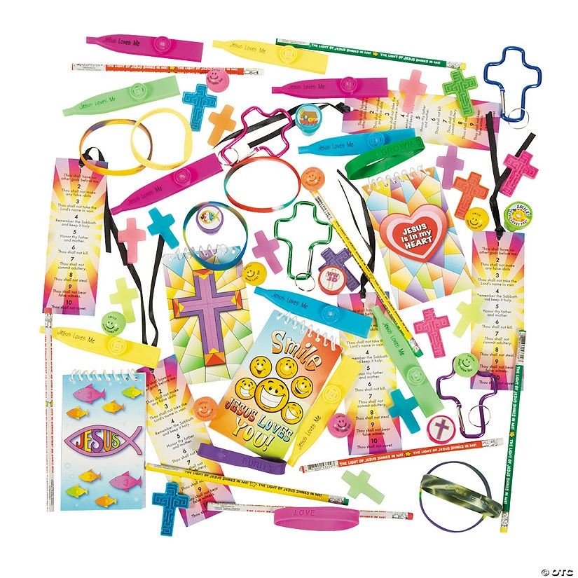 Wholesale ๐ฏ Bulk Religious Assortment - 100 Pc. ๐ 3 Wholesale ๐ฏ Bulk Religious Assortment - 100 Pc. ๐