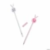 Promo 🎁 Bunny Glitter Head Pens - 12 Pc. 👍 -Easter Teaching Supplies & Stationery Store bunny glitter head pens 12 pc 14095342