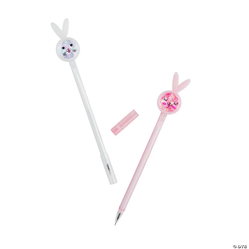 Promo ๐ Bunny Glitter Head Pens - 12 Pc. ๐ 3 Promo ๐ Bunny Glitter Head Pens - 12 Pc. ๐