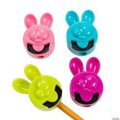 Deals 😍 Bunny Mouth Pencil Sharpeners - 12 Pc. 🔔