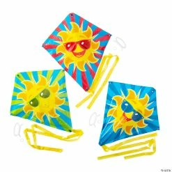 Hot Sale 🎉 Cool Sun Kites with Tail - 12 Pc. 😉