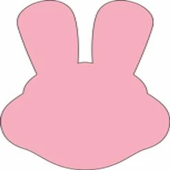 Budget ❤️ Creative Shapes Etc. - Sticky Shape Notepad - Bunny With Ears 👍