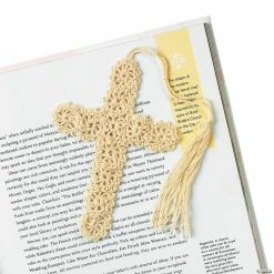 Cheapest ✨ Crocheted Cross Bookmarks - 12 Pc. 🔥