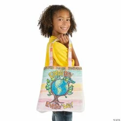 Flash Sale 🥰 DIY Large Shopper Totes - 12 Pc. 👏 -Easter Teaching Supplies & Stationery Store diy large shopper totes 12 pc 13632584 a02