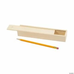 Brand new 🔔 DIY Unfinished Wood Pencil Boxes - 12 Pc. 🎁