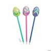 Outlet 😉 Easter Fluffy Sequin Egg Pens - 12 Pc. 🔔 -Easter Teaching Supplies & Stationery Store easter fluffy sequin egg pens 12 pc 13936626