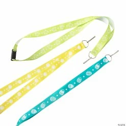 Buy 👏 Easter Print Breakaway Lanyards - 12 Pc. 😀