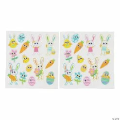 Hot Sale 👏 Easter Puffy Sticker Sheets with Googly Eyes - 12 Pc. 👍