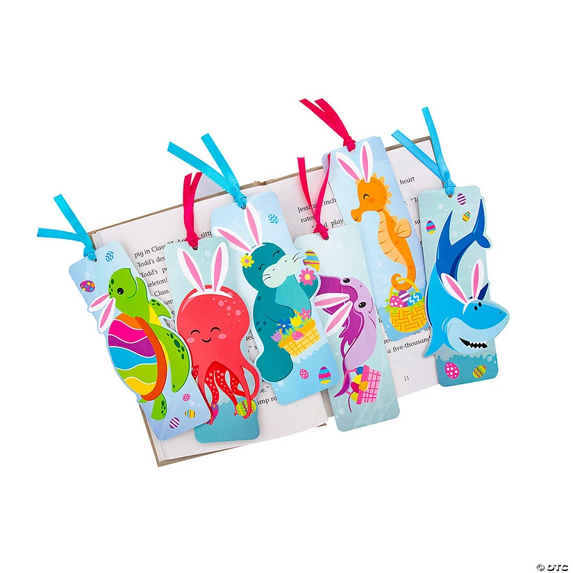 Wholesale 🎉 Easter Under the Sea Bookmarks - 24 Pc. ✨ 3 Wholesale 🎉 Easter Under the Sea Bookmarks - 24 Pc. ✨