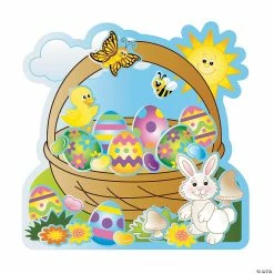 Cheap ๐ Egg-Cellent Make-An-Easter-Basket Sticker Scenes - 12 Pc. ๐