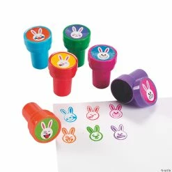 Budget 🧨 Emoji Face Bunny Stampers - 24 Pc. 👏