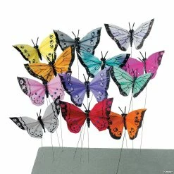 Best reviews of 🎁 Feather Butterflies - 12 Pc. 🎉