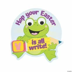 Best reviews of 🥰 Frog Easter Cards with Eraser - 24 Pc. 🎁