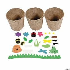 Discount 🥰 Garden Pot Craft Kit - Makes 12 ❤️ -Easter Teaching Supplies & Stationery Store garden pot craft kit makes 1248 6188a a01