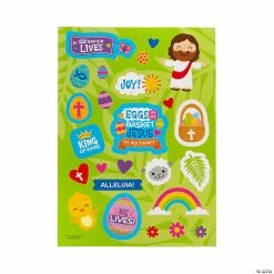 Flash Sale 😍 He Lives Bookmark Sticker Scenes - 12 Pc. 🔥 -Easter Teaching Supplies & Stationery Store he lives bookmark sticker scenes 12 pc 13962072 a02