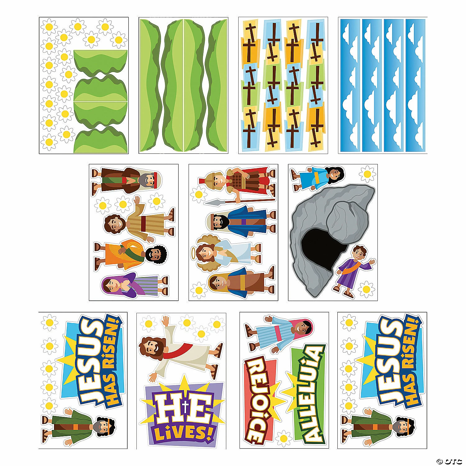 Best Sale 🎉 He Lives Bulletin Board Set - 68 Pc. 😍 4 Best Sale 🎉 He Lives Bulletin Board Set - 68 Pc. 😍 - Image 2