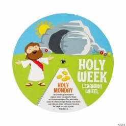 Promo 🧨 Holy Week Learning Wheels - 12 Pc. 🛒