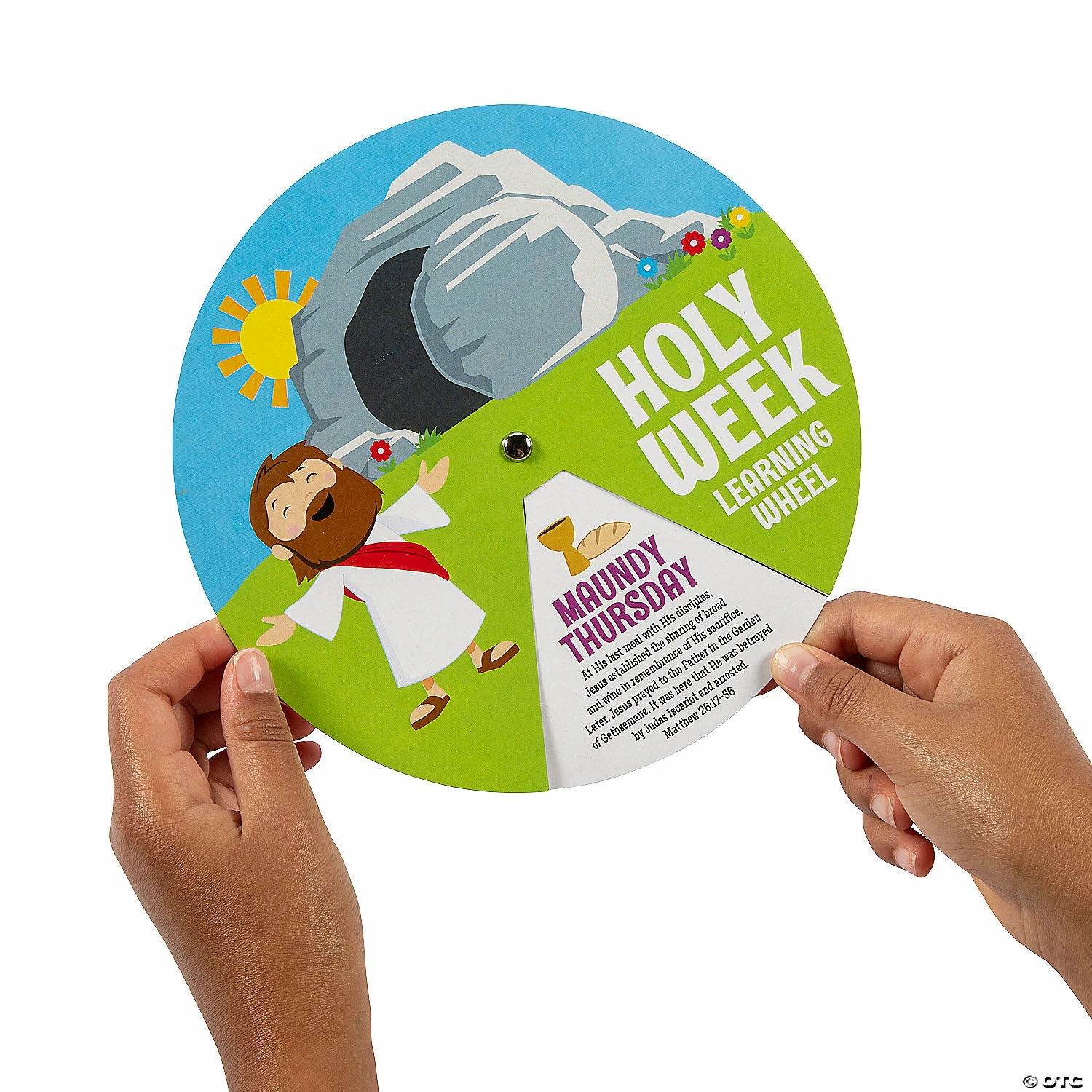 Promo ๐งจ Holy Week Learning Wheels - 12 Pc. ๐ 5 Promo ๐งจ Holy Week Learning Wheels - 12 Pc. ๐ - Image 3