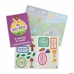 Coupon ✨ Holy Week Passport Sticker Books - 12 Pc. ✨