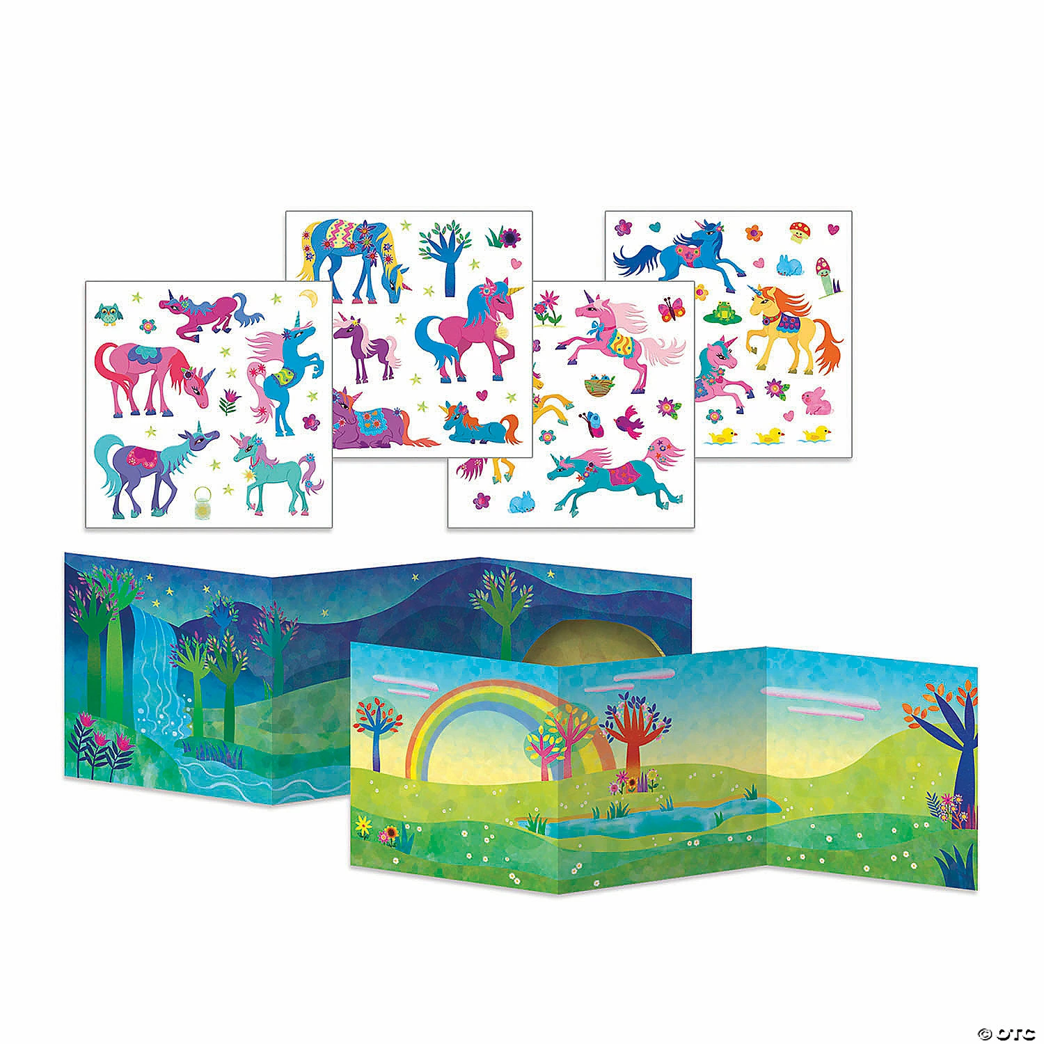 Cheapest ๐ Magical Unicorns Reusable Sticker Tote ๐งจ 4 Cheapest ๐ Magical Unicorns Reusable Sticker Tote ๐งจ - Image 2