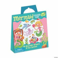 Deals ๐ Mermaid Reusable Sticker Tote ๐