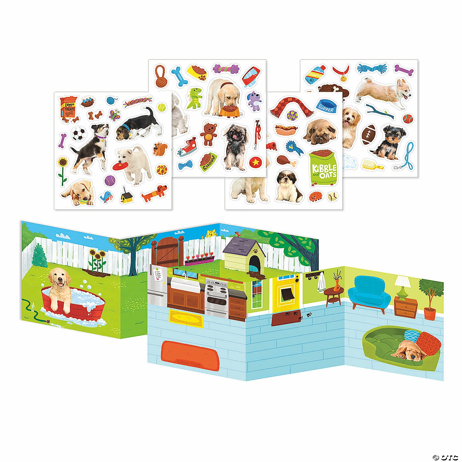 Cheap π My Pet Puppy Reusable Sticker Tote π― 4 Cheap π My Pet Puppy Reusable Sticker Tote π― - Image 2