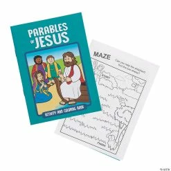 Coupon 🥰 Parables of Jesus Activity Books - 24 Pc. 🔔