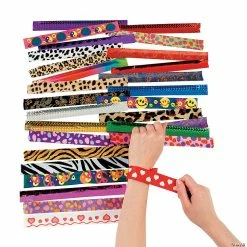 Brand new 😀 Slap Bracelet Assortment - 50 Pc. 👏