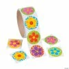 Outlet 🔔 Spring Bright Flower Sticker Roll - 100 Pc. ⭐ -Easter Teaching Supplies & Stationery Store spring bright flower sticker roll 100 pc 13626711
