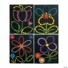 Promo 🛒 Spring Flowers Sticker Dot Art - 12 Pc. ✨