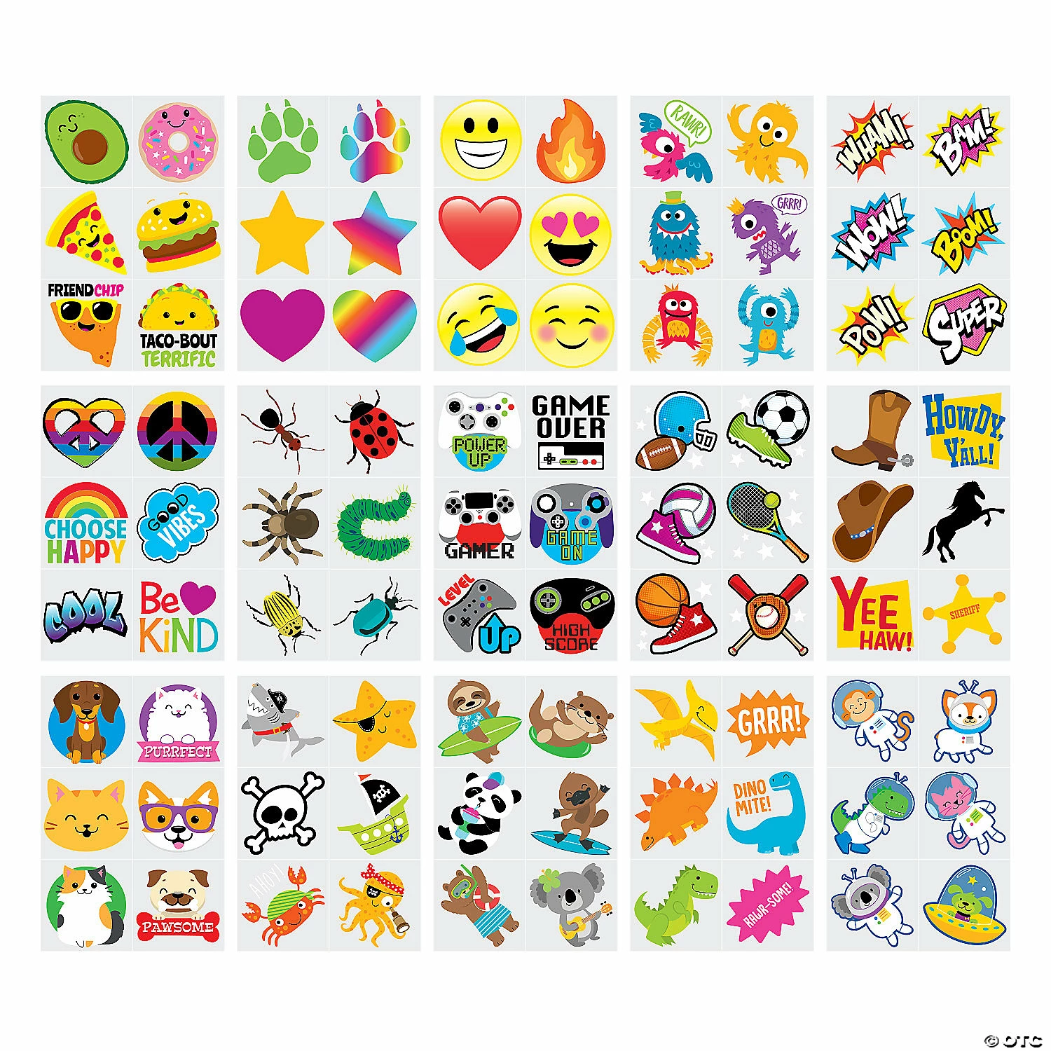 Discount ๐ Temporary Tattoo Assortment - 720 Pc. โ๏ธ 3 Discount ๐ Temporary Tattoo Assortment - 720 Pc. โ๏ธ