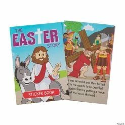 Deals 😉 The Easter Story Sticker Books - 12 Pc. 😍