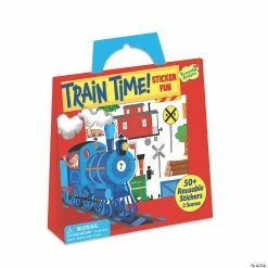 Best Sale ๐ Train Time Reusable Sticker Tote ๐คฉ